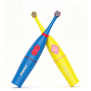 Brosse à dents électrique à oscillation et vibration à double action, nettoyage en profondeur, blanchiment des dents, brosse à dents ondulée pour le soin quotidien de l'hygiène buccale - Product Image 2