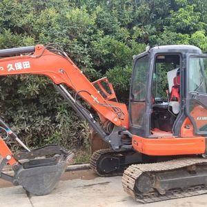 Mini-pelleteuse d'occasion 3TON Kubota Kx135 Machine de travail sur route KX155 KX165 KX185 Machine bon marché Machine à bas prix de Chine - Product Image 2