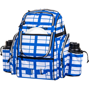 Échantillon gratuit Sac à dos de golf léger et durable, 24 canettes, avec un grand glacière intégré isolé et un sac de disc-golf noir - Product Image 4
