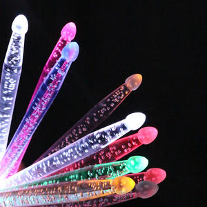 Baguettes <span class=keywords><strong>de</strong></span> batterie acryliques pour instruments <span class=keywords><strong>de</strong></span> <span class=keywords><strong>musique</strong></span> Baguettes LED lumineuses - Product Image 2