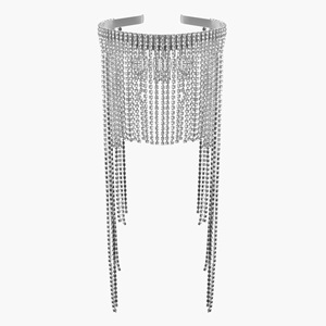 Accessoires transfrontaliers <span class=keywords><strong>2022</strong></span>, diadème à longues franges en strass, bandeau exagéré et personnalisé, chaîne de <span class=keywords><strong>cheveux</strong></span>, cerceau 2026 - Product Image 2