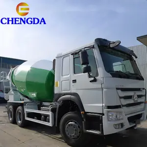 Sinotruk Howo Used 14 Cbm 8M3 10M3 Cement Concrete Pump Mixer Truck For Sale