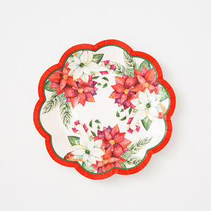 Padi Round <b>Disposable</b> Paper <b>Plates</b> 7 Inch Party Tableware Modern Simple Design Zhejiang China - Product Image 2