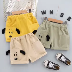 Online Shopping Boys' New Summer Animal Print Casual Shorts With Pockets From China Supplier boys beach pants