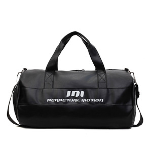 Bolsa de Gimnasio de Gran Capacidad con Separación para Ropa Húmeda y Seca, Bolso Deportivo, Moderno, con Textura de Cuero Suave, Bandolera, Bolsa de Viaje - Product Image 6