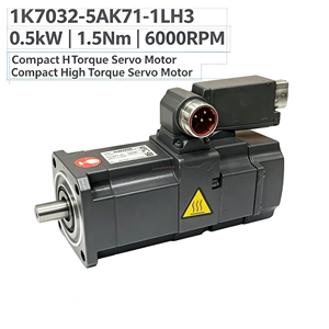 Servomotor SIMOTICS S 1FK7032-5AK71-1LH3 de 0.5kW y 6000 RPM con Encoder Absoluto y Drive-CLiQ - Product Image 1