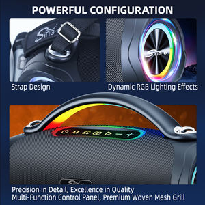 SING-E ZQS-V95 300W LL-in-NE utdoor araoke ystem con ortable, 2 Wireless, trampa, Trap S, ight, USB/TF - Product Image 6