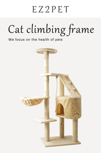 Lớn Leo Núi Mèo Gãi Cây Hiện Đại Sang Trọng Mèo Cây & Scratcher Lớn Mèo Cây Tháp Đối Với Trang Chủ - Product Image 5