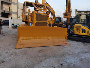Caterpillar D7G d'origine, bulldozer sur chenilles avec treuil de 35 tonnes, prix bas, fabrication japonaise - Product Image 3