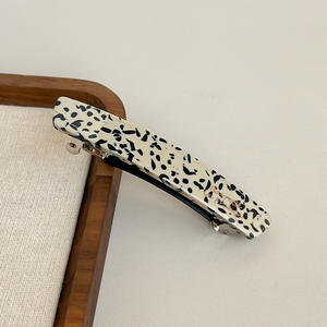 Pinza de Pelo de Acetato de Alta Calidad de 7 cm para Mujer, Pinza Francesa con Resorte Metálico - Product Image 4