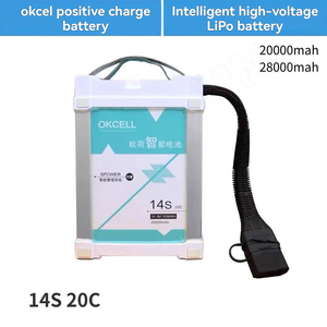 Batterie Lipo OKcell 12S 14S 16000 22000 28000mAh avec BMS pour drones de protection des plantes - Product Image 2
