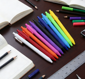 Stylo publicitaire escamoteur avec bannière publicitaire intégrée – Gadget d'examen pour tricher avec papier caché à l'intérieur - Product Image 1