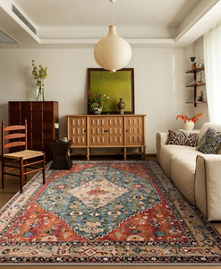 พรมปูพื้นห้องนั่งเล่นแบบกำมะหยี่นุ่ม พิมพ์ลาย 3 มิติ ผลิตด้วยเครื่องจักร รับสั่งทำตามแบบ - Product Image 1