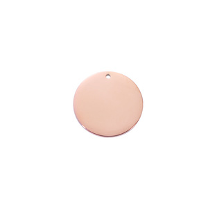 Etichette a disco rotonde in acciaio inossidabile lucidate a specchio 6-30mm ciondolo affascinante per accessori per gioielli fatti <span class=keywords><strong>da</strong></span> te Il Logo può essere inciso - Product Image 5