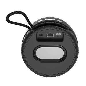 Altavoz con Forma de Neumático Único con Luz RGB, Caja de Sonido Inalámbrica Portátil con Forma de Rueda, Altavoz Deportivo para Exteriores para Amantes de los Autos - Product Image 3