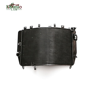 KOLMIO-LAM Moto Accessoires Refroidisseur Réservoir D'eau De Refroidissement Fit pour KAWASAKI <span class=keywords><strong>ZX9R</strong></span> <span class=keywords><strong>2000</strong></span> 2002 2003 Moto Radiateur - Product Image 2