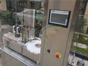 Machine de remplissage automatique de poudre pour bouteilles en verre et en plastique CX-GFJ avec moteur et pompe, vitesse réglable, remplissage quantitatif fiable - Product Image 6