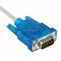 Cable de puerto serie USB a RS232 HL-340 de 9 pines compatible con Windows 7 de 64 bits