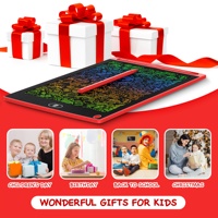 Tablette graphique numérique LCD HX 8,2 pouces, tablette d'écriture, bloc-notes magique électronique pour enfants