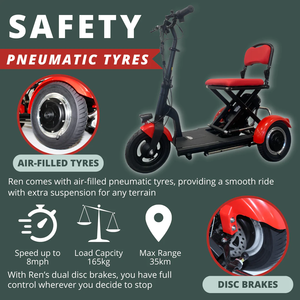 Trottinette Électrique Légère <span class=keywords><strong>en</strong></span> Alliage d'Aluminium avec GPS et Auto-Équilibrage, Facile à Ranger, Idéale pour le Volontariat dans les Refuges pour Animaux - Product Image 2