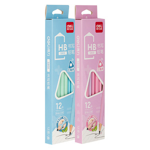 Deli S900 Hb Triangular Pencil Wooden Blue For School Office Use - Product Image 2