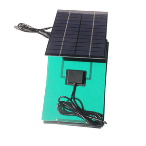 4.2W 12V Solar <b>with</b> Type-C Output for Outdoor <b>Security</b> <b>Camera</b> <b>Light</b> Charging 200*130MM - Product Image 3