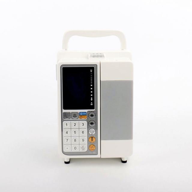 Medical Infusion Pump LCD Display Portable Automatic Volumetric IV Fluid Syringe Infusion Pump for Sale Equipment