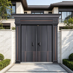 Élégante pêne de porte en alliage de zinc, style allemand, pour entrée principale de villa, durable, antivol, étanche, pour cour. - Product Image 1