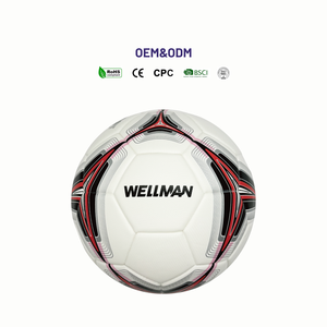 Balón <span class=keywords><strong>de</strong></span> Fútbol Estilo Estrella, Talla 5, Ligero y Duradero, con Certificación CE/CPC, Termosellado, con Bomba, <span class=keywords><strong>Juego</strong></span> <span class=keywords><strong>de</strong></span> Regalo WELLMAN para Uso en Exteriores - Product Image 1