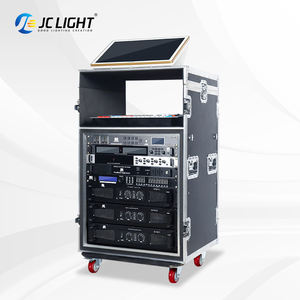 플라이트 랙 12U/14U/20U 알루미늄 플라이 케이스 충격 방지 앰프 랙 앰프 스튜디오 랙 DJ 워크벤치용 서랍형 플라이트 캐비닛 - Product Image 5