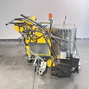Machine de marquage routier thermoplastique autopropulsée HRMM-3 avec moteur importé pour la construction routière - Product Image 1