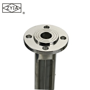 可変領域ステンレス鋼垂直フランジ型窒素ガスロタメーターカスタムOEMクランプオンガラス管蒸気流量計 - Product Image 5