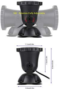 IP 68防水マルチカラー<span class=keywords><strong>LED</strong></span>池ライト調光可能水中水槽スポットライトガーデンプール噴水滝 - Product Image 4