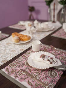 แผ่นรองจานลายดอกไม้สไตล์ธรรมชาติของตกแต่งบ้านจัดงานแต่งงานสวน - Product Image 4