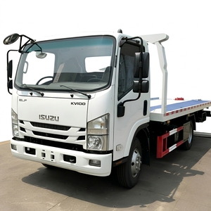 Camion de dépannage à plateau plat diesel Chengli Factory 5 tonnes 1SUZU 4x2, léger, pour le sauvetage routier, Euro 6, <span class=keywords><strong>remorquage</strong></span> de 2 <span class=keywords><strong>voitures</strong></span> - Product Image 1