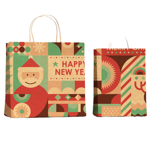 ถุงกระดาษคราฟท์สีน้ำตาลแบบขายส่ง เป็นมิตรกับสิ่งแวดล้อม - พิมพ์โลโก้ตามสั่ง สำหรับบรรจุภัณฑ์งานฝีมือ เทียน และกรอบรูป - Product Image 1