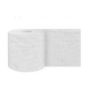 OEM preço barato 2 folhas de 500 folhas recicladas papel higiênico branco papel higiênico