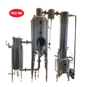 Ruiyuan natural circulation evaporator stainless steel single effect evaporator