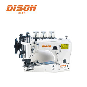 จักรเย็บผ้าอุตสาหกรรมแบบแขนยาว รุ่น DS-35800DRU ความเร็วสูง เสียงเบา ควบคุมด้วยมือ แบบ 3 เข็ม เย็บแบบโซ่คู่ - Product Image 2