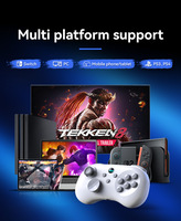 Manette de jeu mobile Y04 pour Switch, PS4, avec joystick à effet Hall, compatible tablettes PC, téléphones iOS et Android
