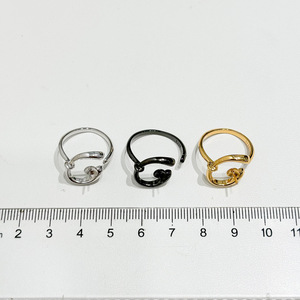 Support de bague en argent S925, accessoires de perles DIY, perles rondes simples de 9 à 11 mm, 1898 - Bijoux en argent élégants pour un look personnalisé - Product Image 4