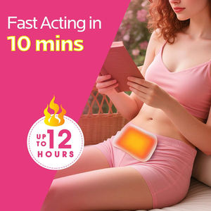 Penghangat Perut Haid Portabel Pasokan Pabrik, Penghangat Perut Haid untuk Kram Menstruasi, Pemanasan Cepat 3 Detik, Tahan 8-12 Jam - Product Image 2