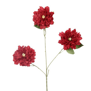 ดอกโบตั๋นประดิษฐ์ 20 ชิ้น พลาสติก สำหรับตกแต่งเพดานงานแต่งงาน สีแดง สีชมพูแชมเปญ สีแดงกุหลาบ ของตกแต่งบ้าน - Product Image 5