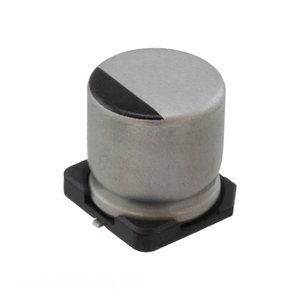 Condensateur original 220 uF à montage en surface CAP ALUM 220UF 20% 50V SMD UWS1H221MCL1GS - Product Image 1