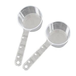 Cuchara medidora de plástico de 25g y <span class=keywords><strong>50ml</strong></span> para mascarillas faciales, cuchara de cocina de PP NATURAL para té, café, uso doméstico - Product Image 6