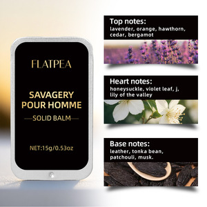 Loción corporal sólida para hombre, la más vendida, con fragancia fuerte, en envase portátil, perfume sólido de 15g, disponible en stock del fabricante. - Product Image 3