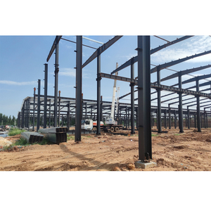 Bâtiment modulaire en structure métallique pour l'usine de transformation du <span class=keywords><strong>bois</strong></span>, hangar pour le Gabon - Product Image 1