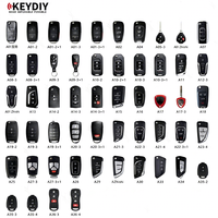 Clé de voiture intelligente et pliable KEYDIY KD pour BMW, VW, Audi, Honda, Peugeot, Porsche, avec carte PCB et puce super réinscriptible