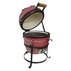Auplex <span class=keywords><strong>Tandoor</strong></span> Four Glaçure nacrée Extérieur 13 "Barbecue multifonction Céramique Charbon de bois BBQ Kamado <span class=keywords><strong>Grill</strong></span> - Product Image 3