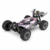 Voiture de course RC 4x4 1:14, vitesse maximale 35 km/h, moteur 390, engrenages métalliques, amortisseurs à huile, prête à l'emploi avec chargeur pour la conduite en extérieur